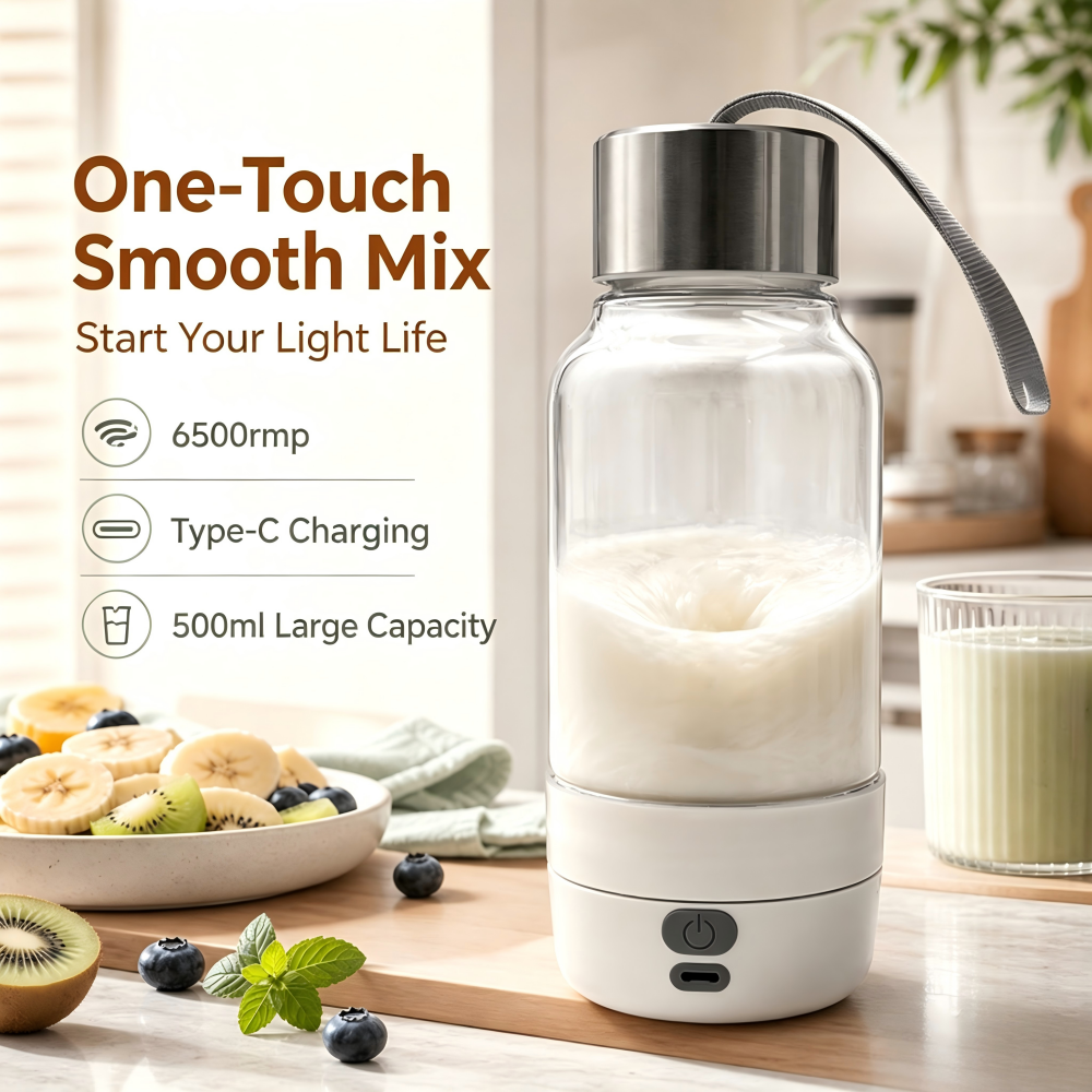 Rechargeable 500ml Electric Mixing Cup - Electric Mixing Cup