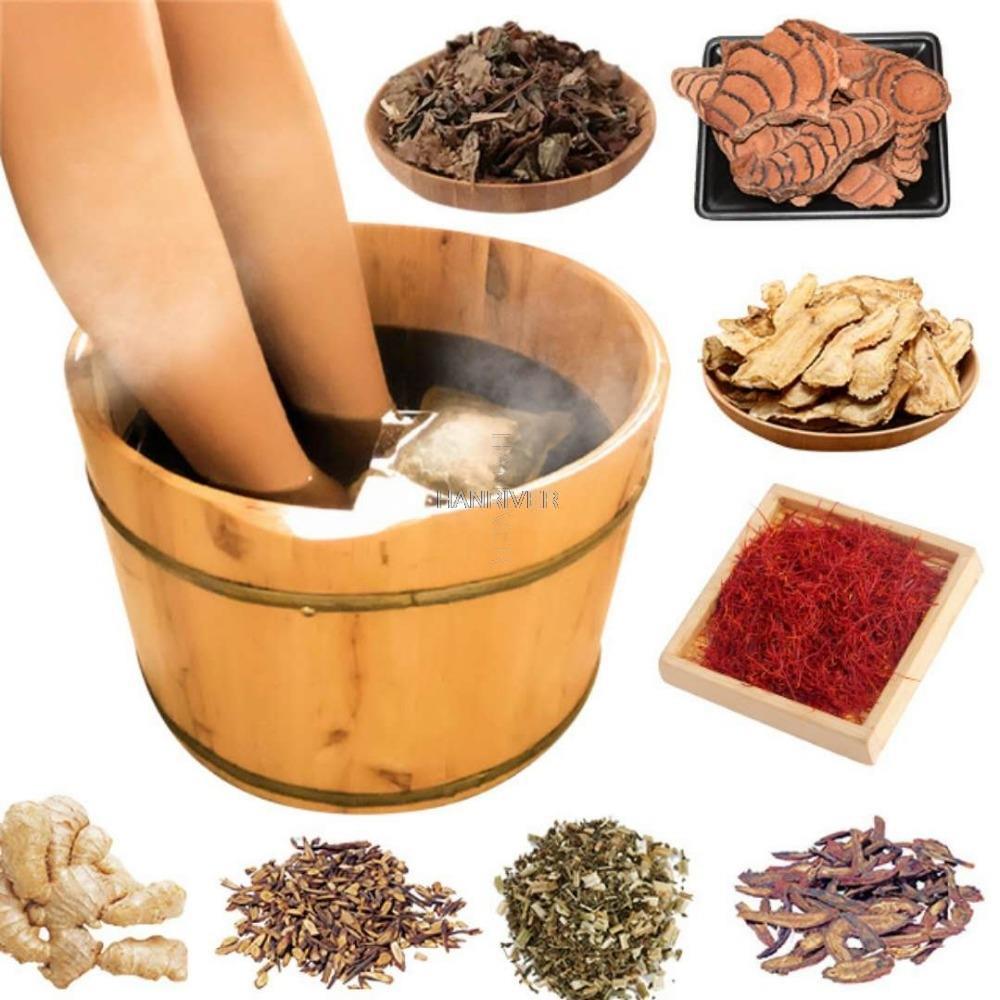 Chinese Medicine Feet Powder Safflower Ginger Wormwood