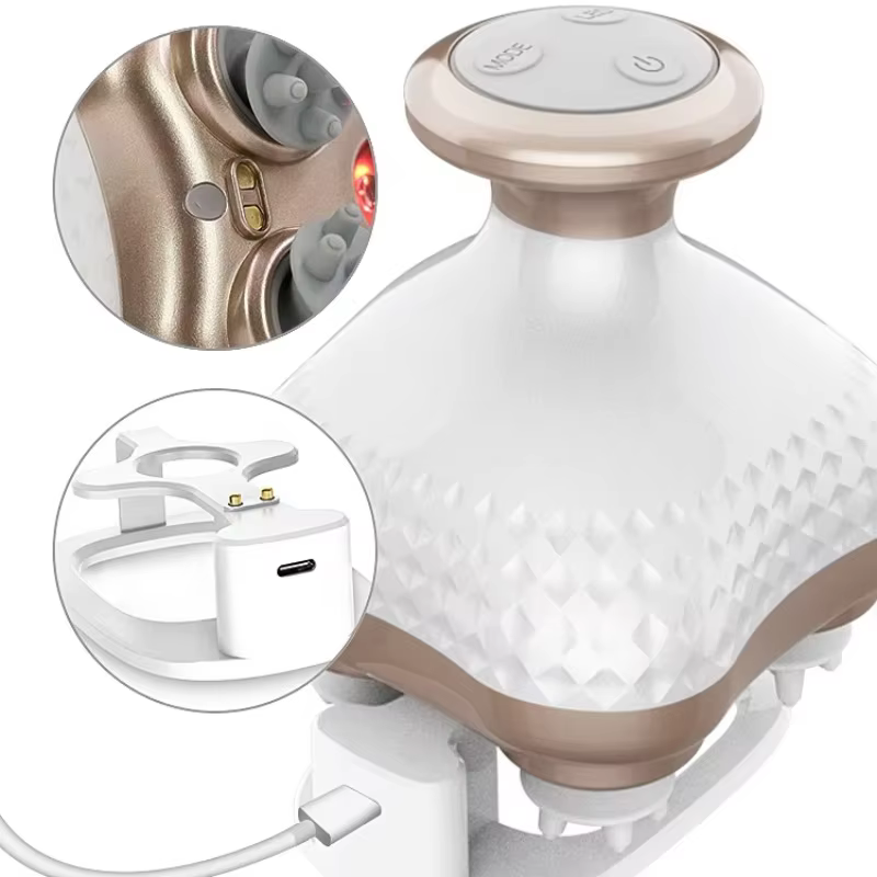Portable Electric Head Massager Machine Ipx7 - Portable Electric Head Massager Machine Ipx7 Waterproof Finger Relax Head Cat Ma