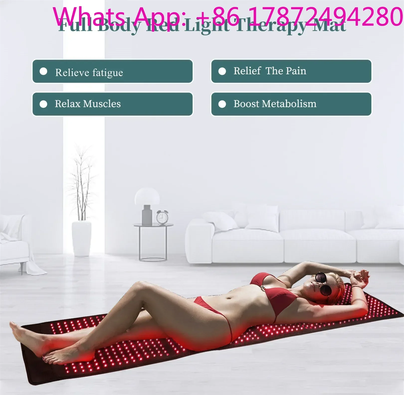 Full Body Infrared Sauna Capsule Red Light