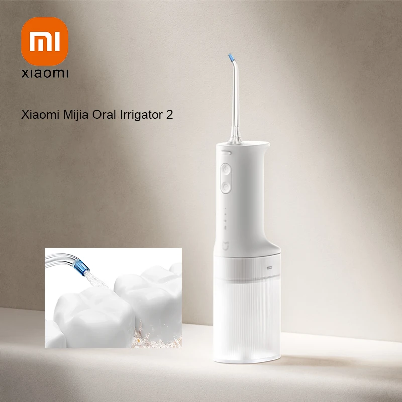 Xiaomi Mijia Oral Irrigator 2 - Portable USB Rechargeable Water Flosser