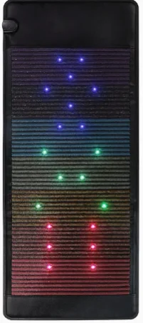 FUMEI 7 Crystal Stone Far Infrared PEMF Mat with LED Photon Therapy