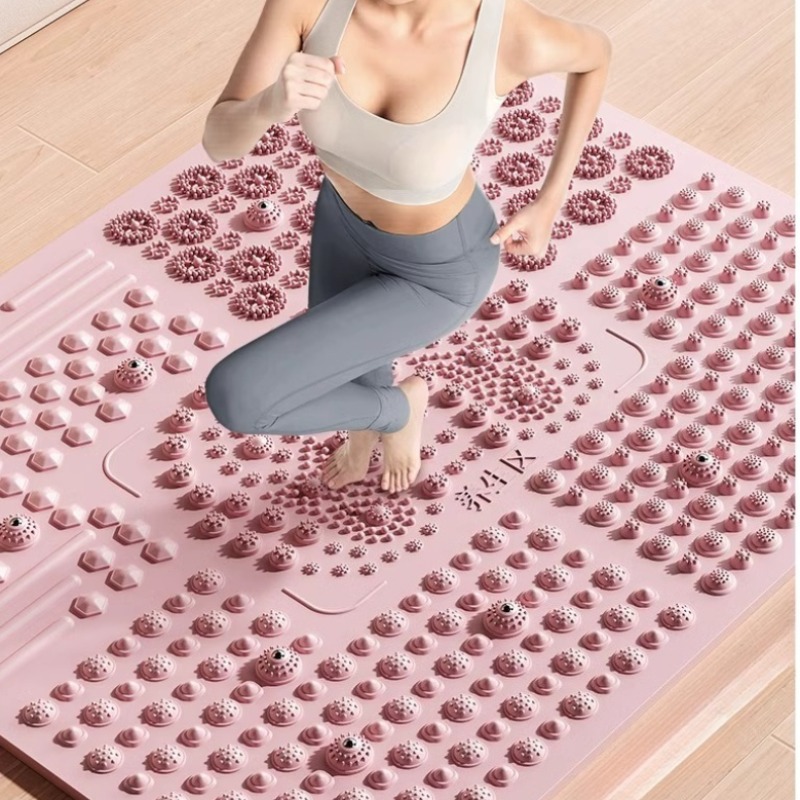 Ultra-slow Running Foot Massage Pad, Indoor in-place Running Pressure Board Pad, Foot Sole Meridian Unblocking Acupressure Mats
